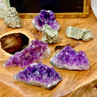 Amethyst and Pyrite Savannah, GA at Picker Joe's