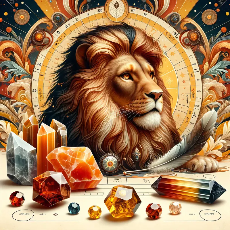 The Radiant Confidence of Leo: Crystals for the Lion