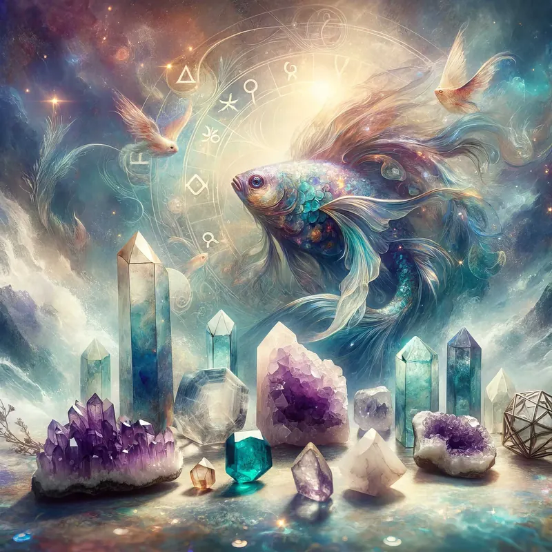 The Mystical Depths of Pisces: Crystals for the Fishes