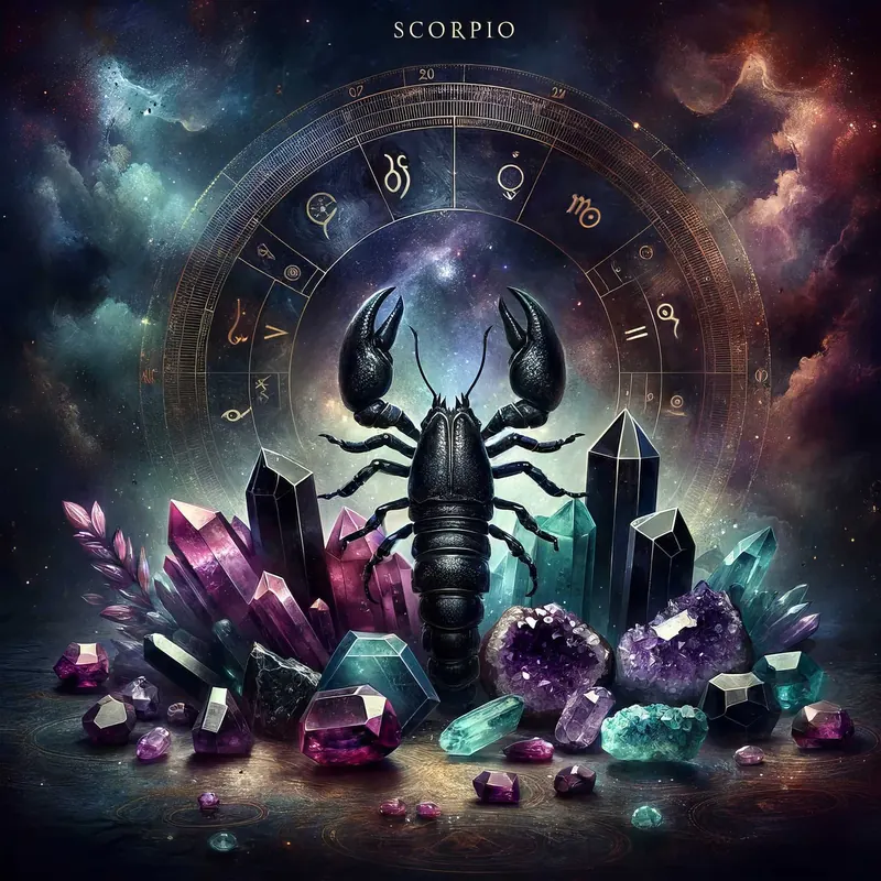 The Intense Depths of Scorpio: Crystals for the Scorpion