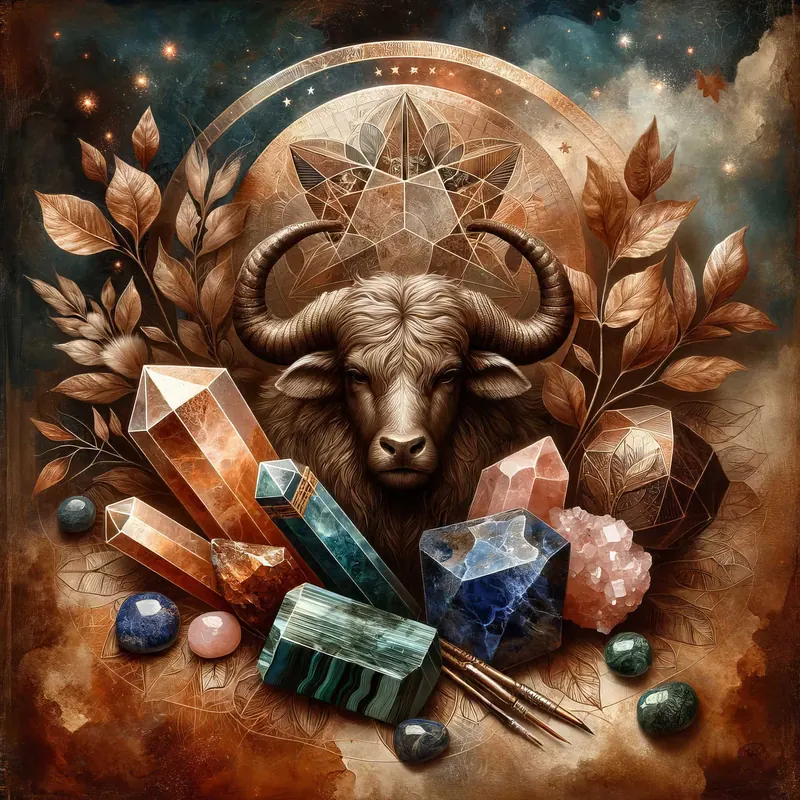 The Steadfast Spirit of Taurus: Crystals for the Bull