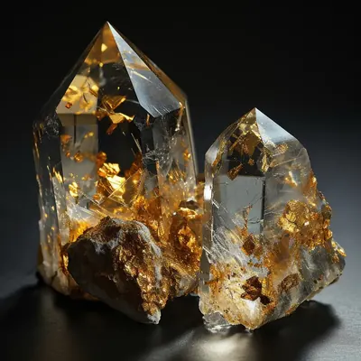 Gold Quartz Crystal Savannah