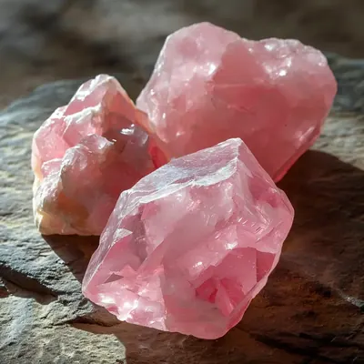 Rose quartz Crystal Shop Savannah