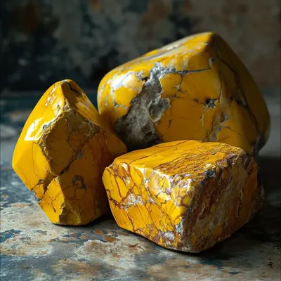 Yellow Jasper Savannah Rock Shop
